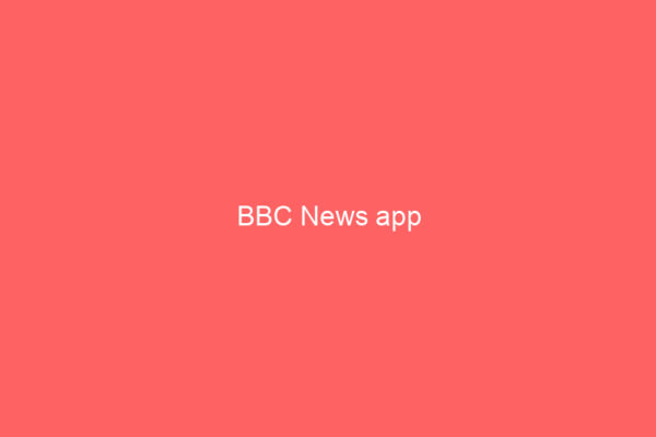 BBC News app